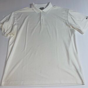 2XL White NIKE GOLF polo